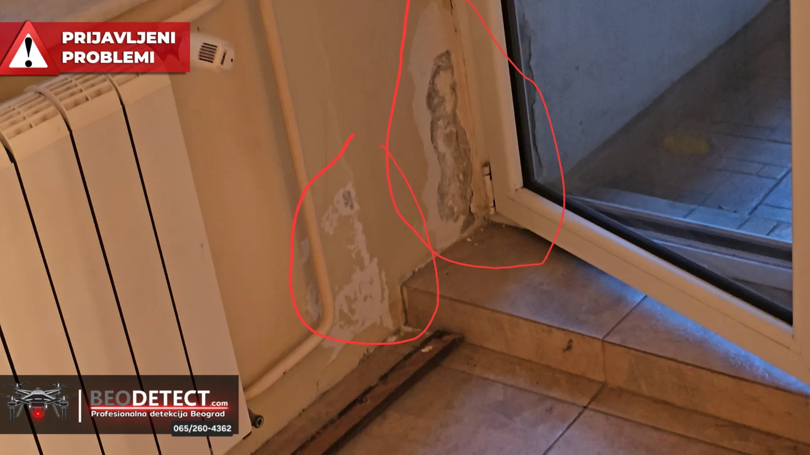 Strahinjica Bana - Stan salonac prijavljen problem vlage u delu zida levo od pvc&hellip;