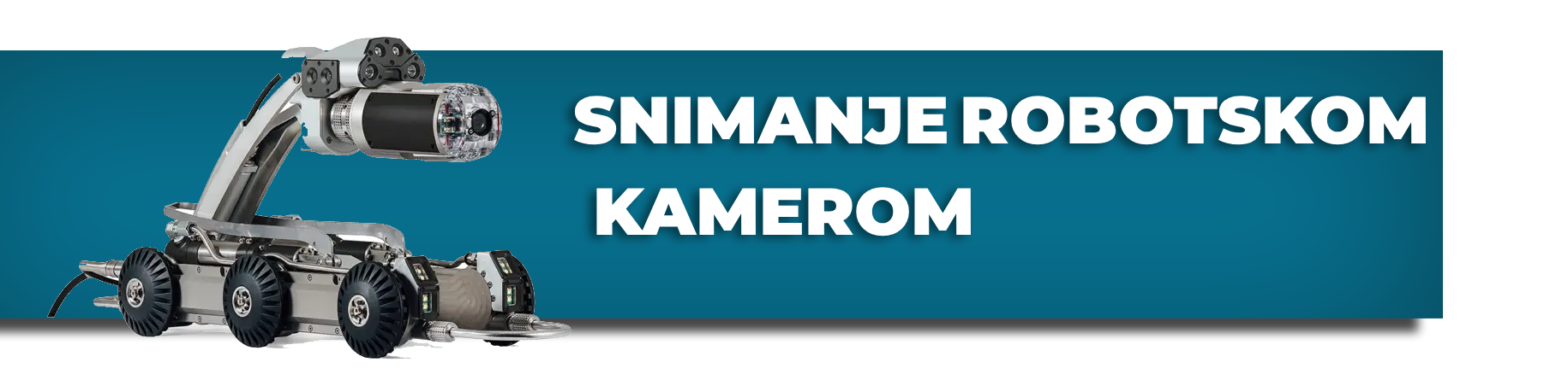 Banner - Ribbon - Snimanje Robotskom kamerom - Beodetect - Beograd - Profesionalno snimanje objekata zgrada prostora - Mapiranje - Detekcija - Otkrivanje - Dokumentovanje