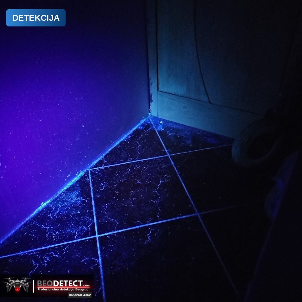 Detekcija UV lampom: inženjerska dijagnostika, Zemun – inženjerska detekcija — Zemun, Beograd