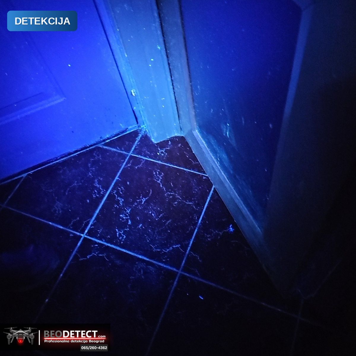 Detekcija UV lampom: otkrivanje uzroka problema, Zemun – BeoDetect tim — Zemun, Beograd