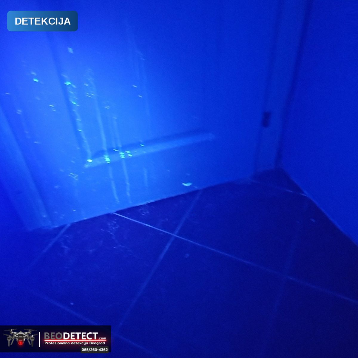 Inženjerska dijagnostika Zemun – Detekcija UV lampom | BeoDetect — Zemun, Beograd