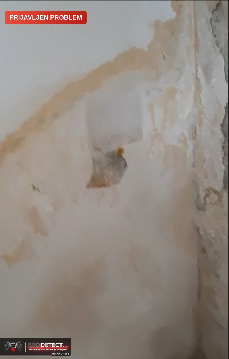 Prijavljen problem – dobar dan, pojavila nam se fleka na zidu izmedju kupatila i sobe i na…, Beograd 3 — Obilicev Venac, Stari Grad