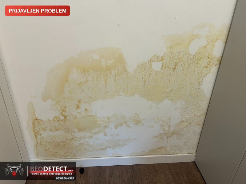 Prijavljen problem – pozdrav, Problem vlage u kupatilu, Novi Beograd — Novi Beograd, Beograd