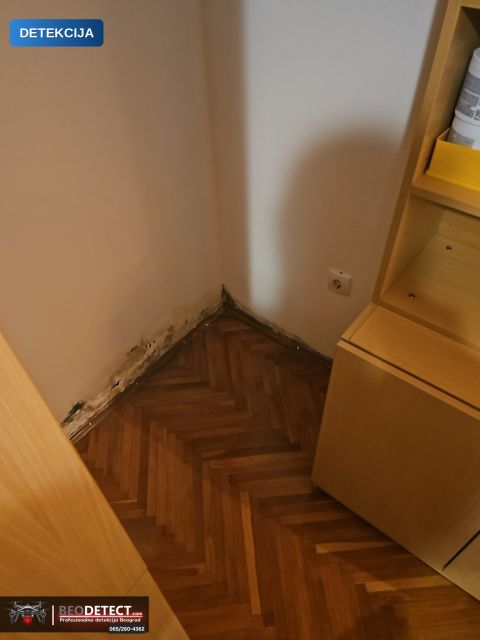 Termovizijsko snimanje – pronađeni uzrok na koji se sumnja da su cevi pod pritiskom ostale ispunjene vod…, Savski … 4 — Savski Venac, Beograd